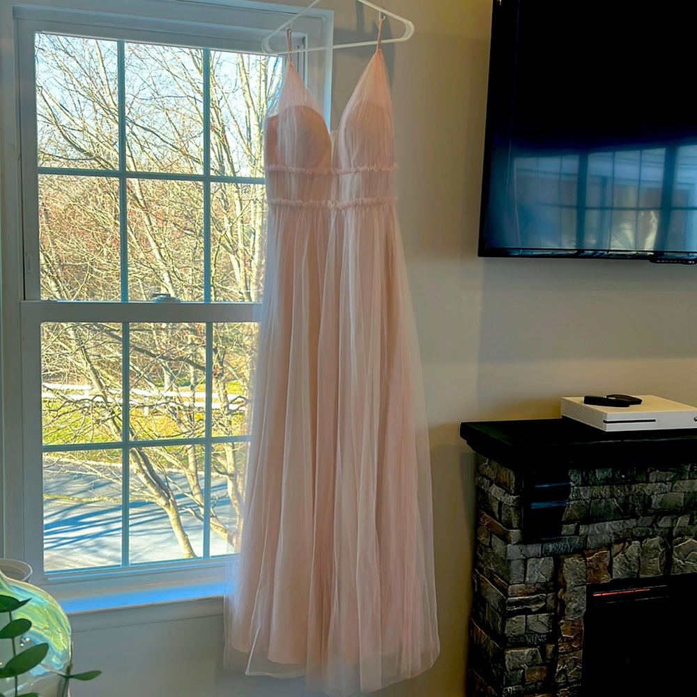 Revelry Alma Tulle Bridesmaids dress